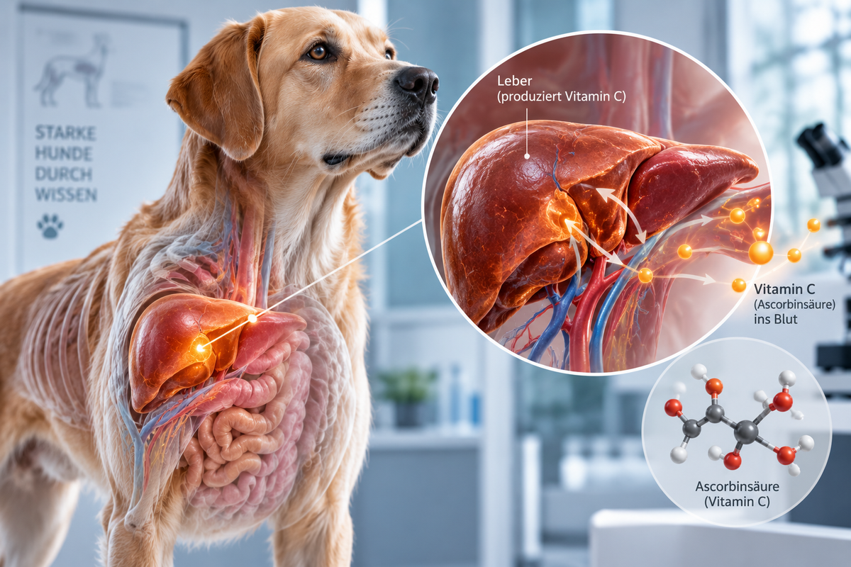 Körpereigene Vitamin-C-Synthese beim Hund