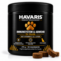 HAVARIS® Immunsystem für Hunde | 90 Kausnacks | Vitamin C & L-Lysin | 270 g