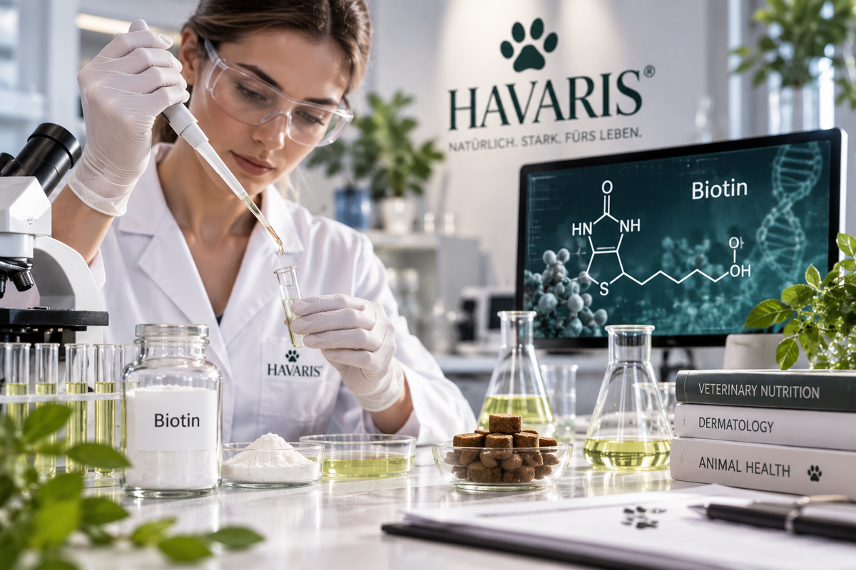 Hund mit gesundem gepflegtem Fell – Biotin für Hunde