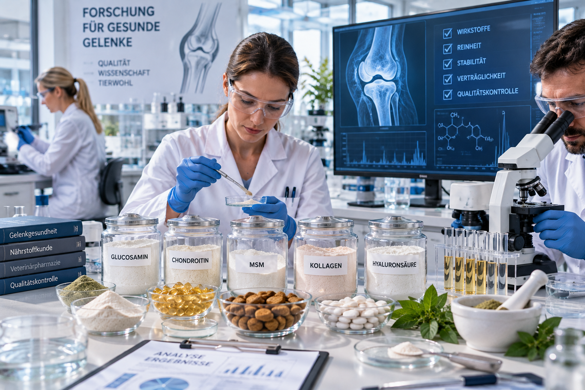 MSM und Kollagen als Bestandteile von Gelenkpräparaten für Hunde