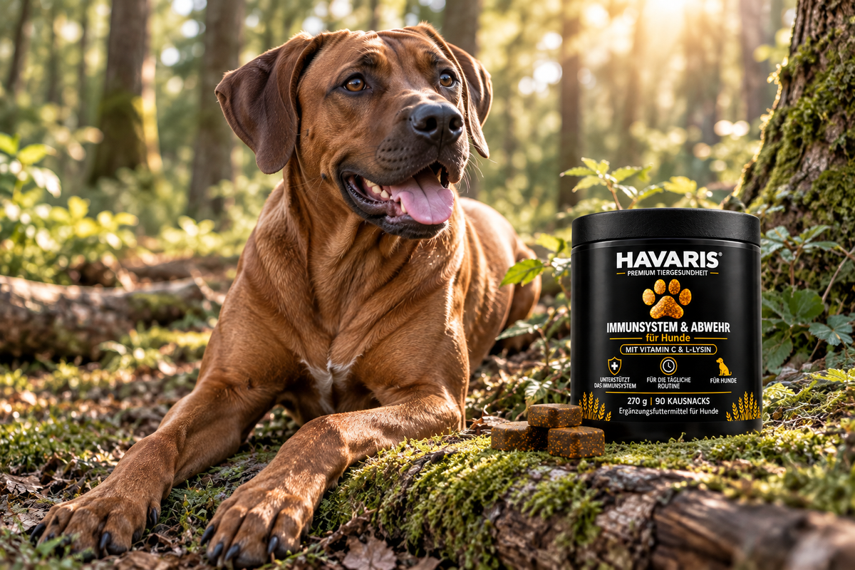 Darstellung von Darmgesundheit und Mikrobiom beim Hund