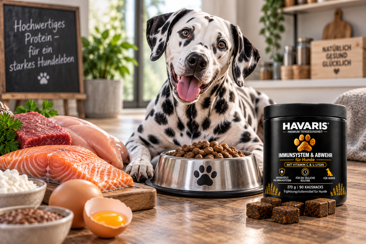Natürliche Protein- und Lysin-Quellen in der Ernährung von Hunden